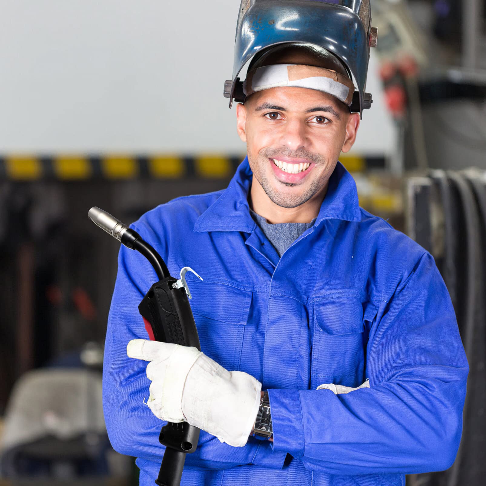 SOLUSTRE equipo de soldadura industrial aparelho de soldar bk soldador mig antorcha aguijón partes de la antorcha de soldadura xherramienta herramientas soldador de soplete gas Componente