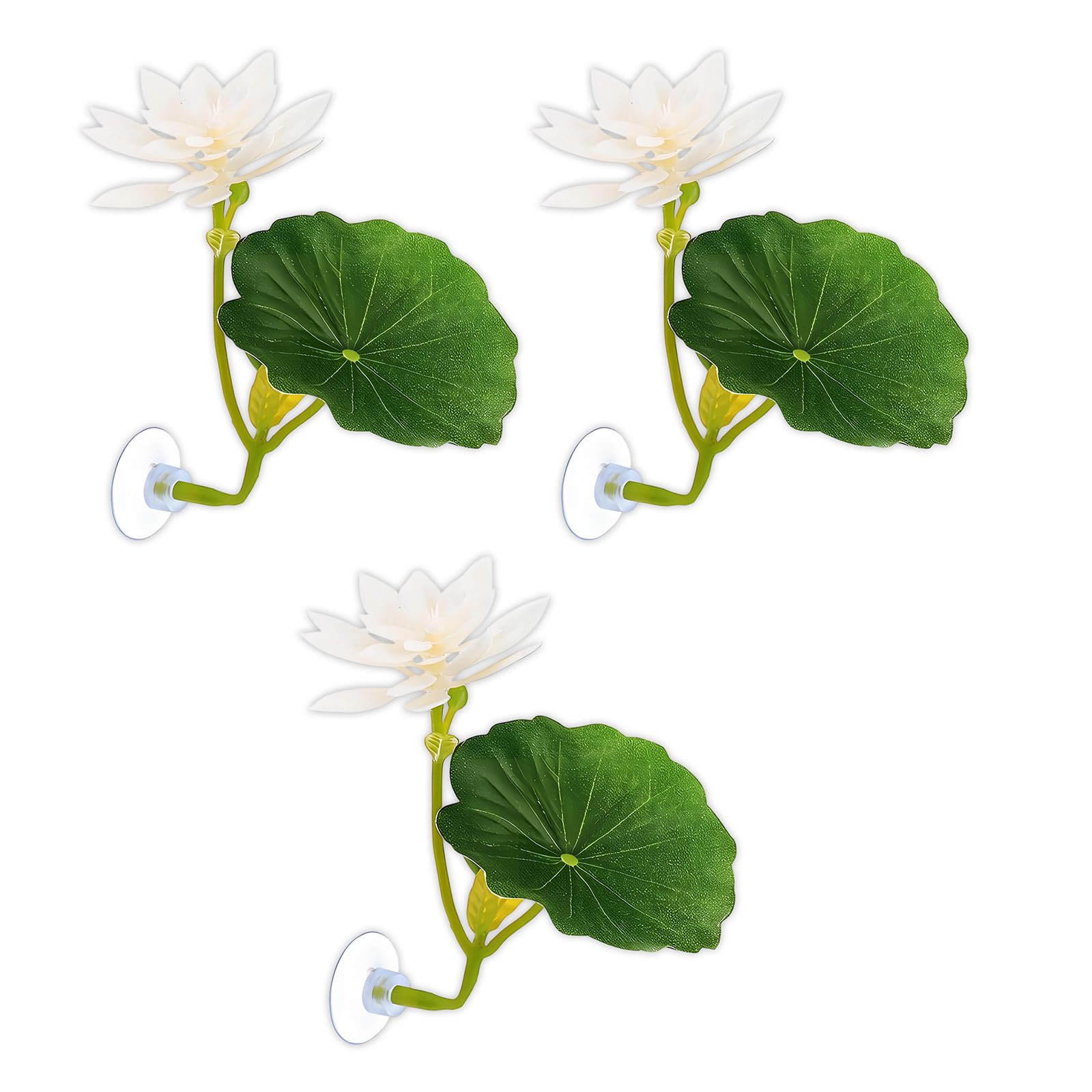 NMFLAB 3Pcs Artificial Colorful Water Plant Small Aquarium Decors Landscape for Beautify Aquarium Landscaping Appearance Decoration