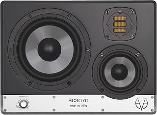 EVE Audio SC3070 Active 3-Way Midfield and Main Studio Monitor with 6.5-Inch Woofer, 35 Hz to 25 kHz Frequency Range and 110 dB Maximum Sound Pressure Level (Right)