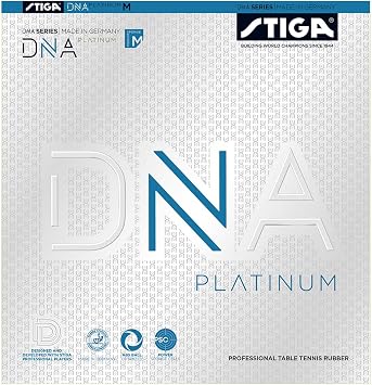 Stiga Table Tennis Rubber Tension-Type Soft DNA Platinum M