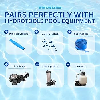 とーる Amazon.com : SWIMLINE HYDROTOOLS Swimming Pool Vacuum Hose