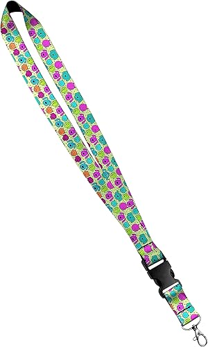 Moose Pet Wear Cordón con estampado de animales  Lindo cordón de satén para llaves, soporte para tarjetas de identificación  34 pulgadas, lindo