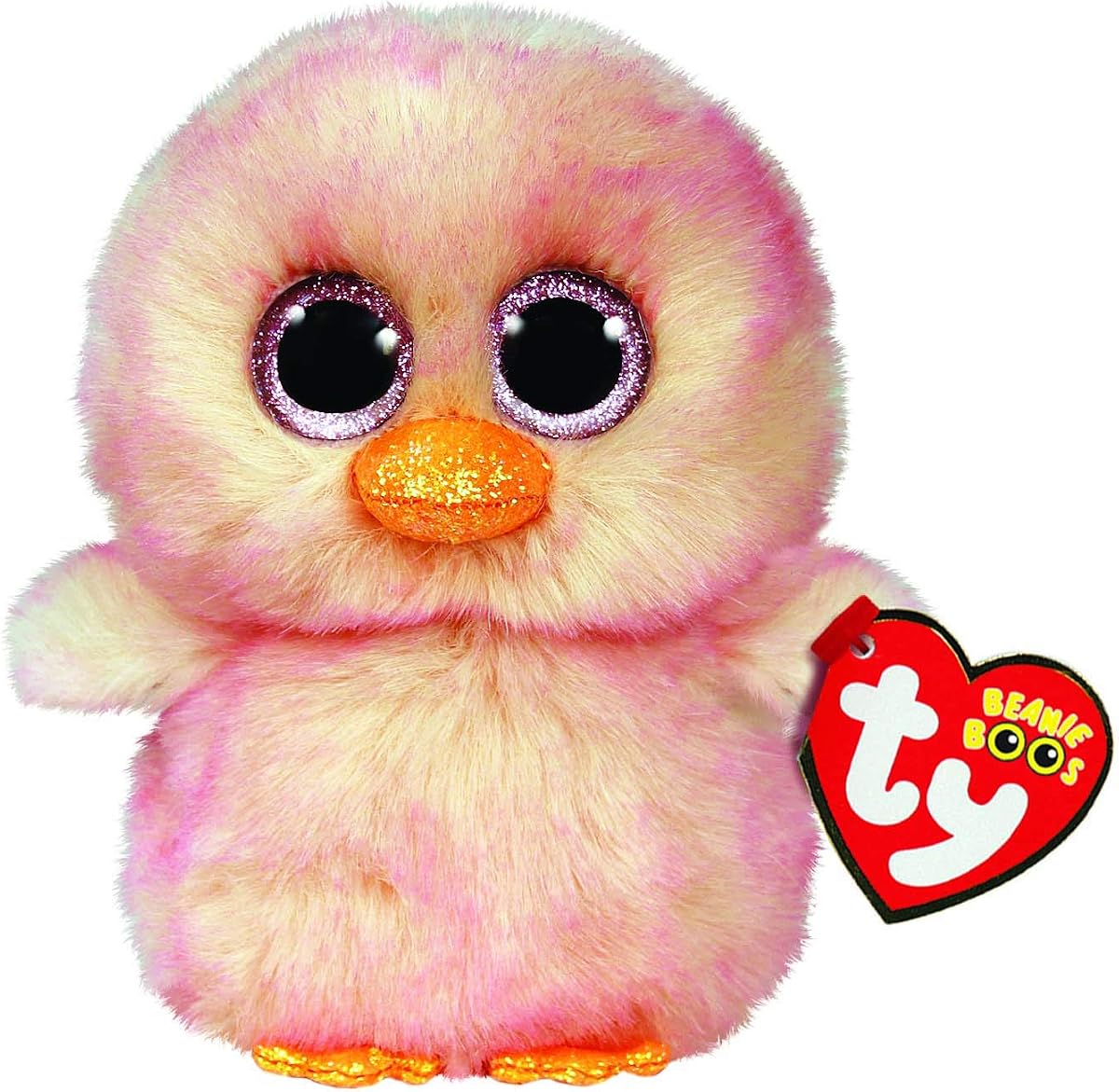 Ty Beanie Boos Feathers Chick Easter 6" | Beanie Baby Soft Plush Toy | Collectible Cuddly Stuffed Teddy