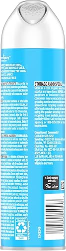 Miniatura 10 de Off! Aerosol repelente de insectos para adultos y niños, espray de insectos sin fragancia para protección diaria contra mosquitos y garrapatas, 7.5