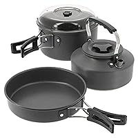 Algopix Similar Product 8 - NGT FCCSET3PC Cooking Pan Kettle Set