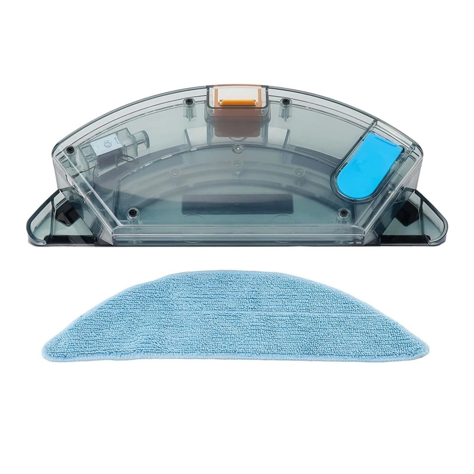 Shiketong Microfiber Mop Cloth Water Tank Set Large Capacity Water Tank,Compatible For Tesvor,M1/S5/S5 Max Robotic Vacuum Cleaner Spare Parts