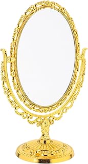 CHILDWEET Double-Sided Oval Makeup Mirror Lar...