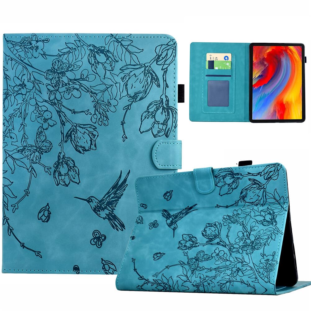Generic - Funda con tapa para Kindle Paperwhite 3 (2015) E-Reader (color azul claro)