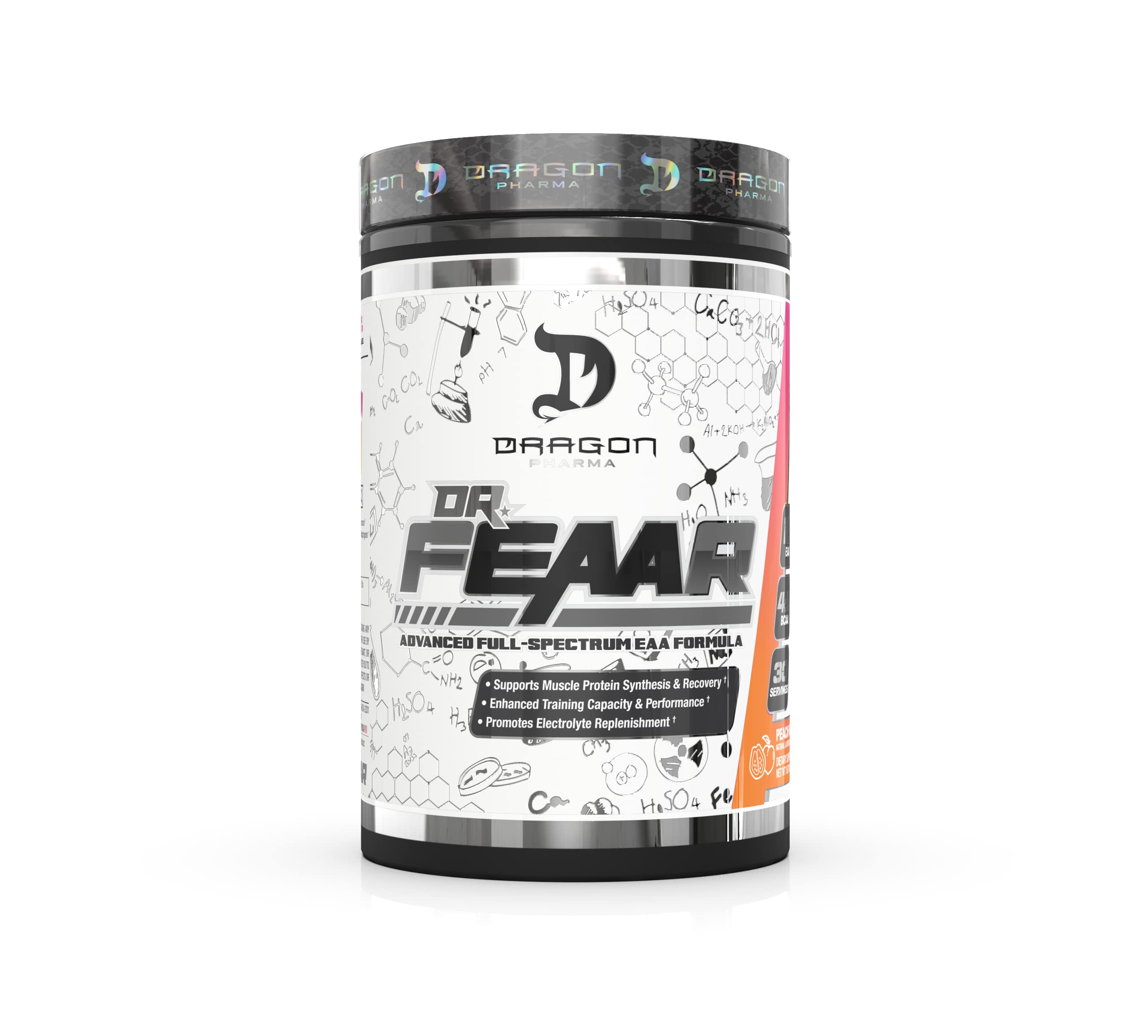 DRAGON PHARMADr. FEAAR® Advanced Full-Spectrum EAA Matrix, Supports Muscle Protein Synthesis and Recovery, Enhanced Training Capacity and Performance (30 Servings, Grape Juice)