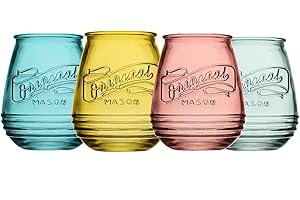 Wine Glasses Set of 4 Unique