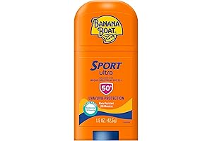Banana Boat Sport Ultra Sunscreen Stick SPF 50, 1.5oz | Travel-Size Sunscreen...