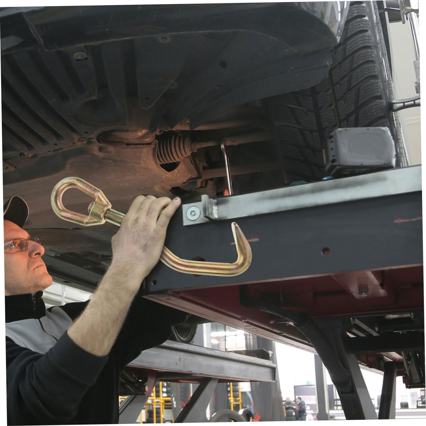 Gatuida Outil de Débosselage en Acier pour Calibrer la Tôle pour Carrosserie Automobile Pince de Redressage Rapide de Serpent