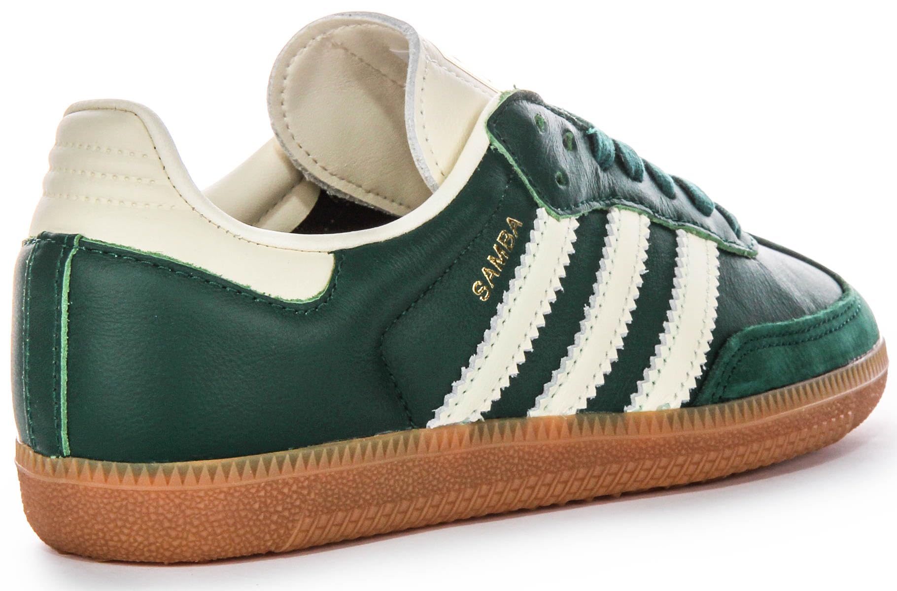 adidas Samba Og W IE0877, Zapatillas deportivas, Collegiate Green Gum, 9.5