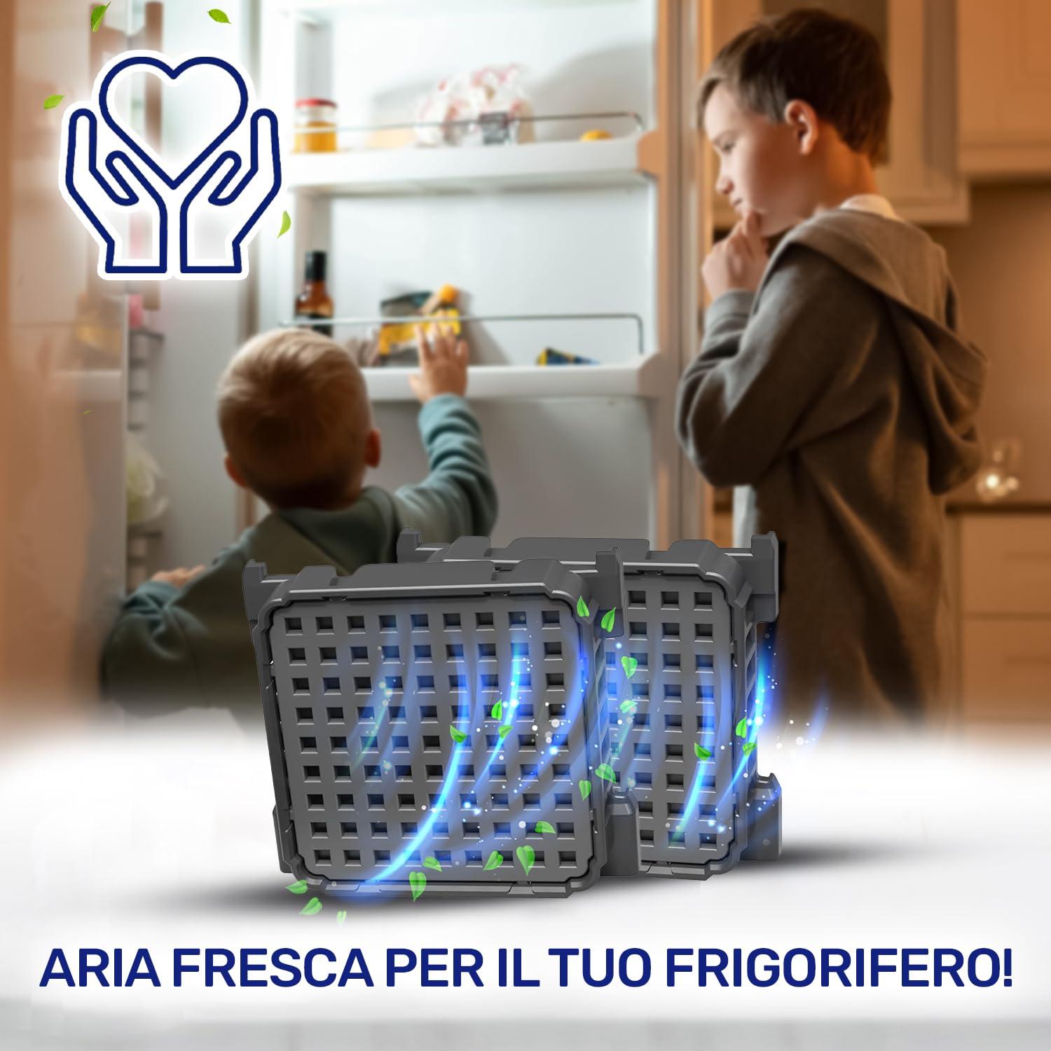2 Pezzi Filtri Carbone Attivo Frigorifero Combinato con Codice Originale 7440021 7440021-00 9882460 988246000 9096989 9882429 per Liebherr FreshAir - MONTERAL