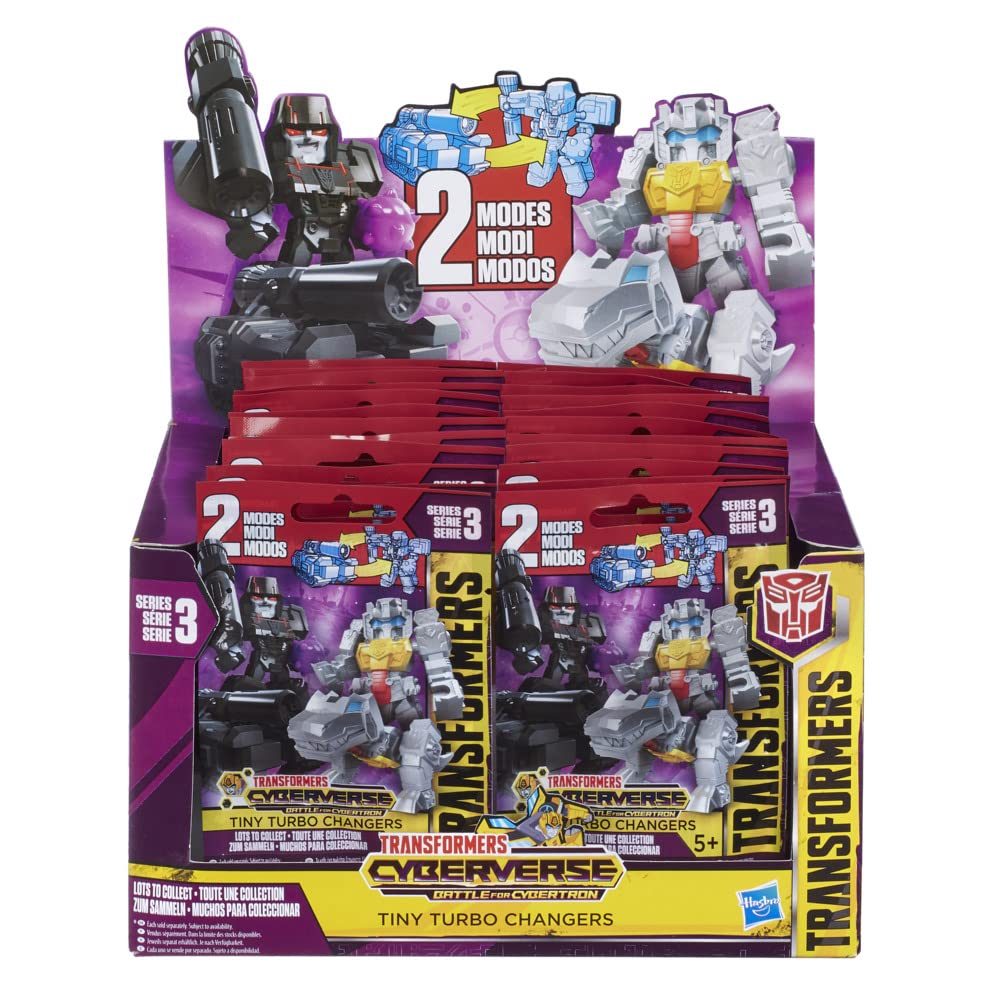 Transformers Bumblebee Cyberverse Adventures Tiny Turbo Changers Series 5 Action Figures for Children from 5 Years, 3.5 cm, Multi, One Size