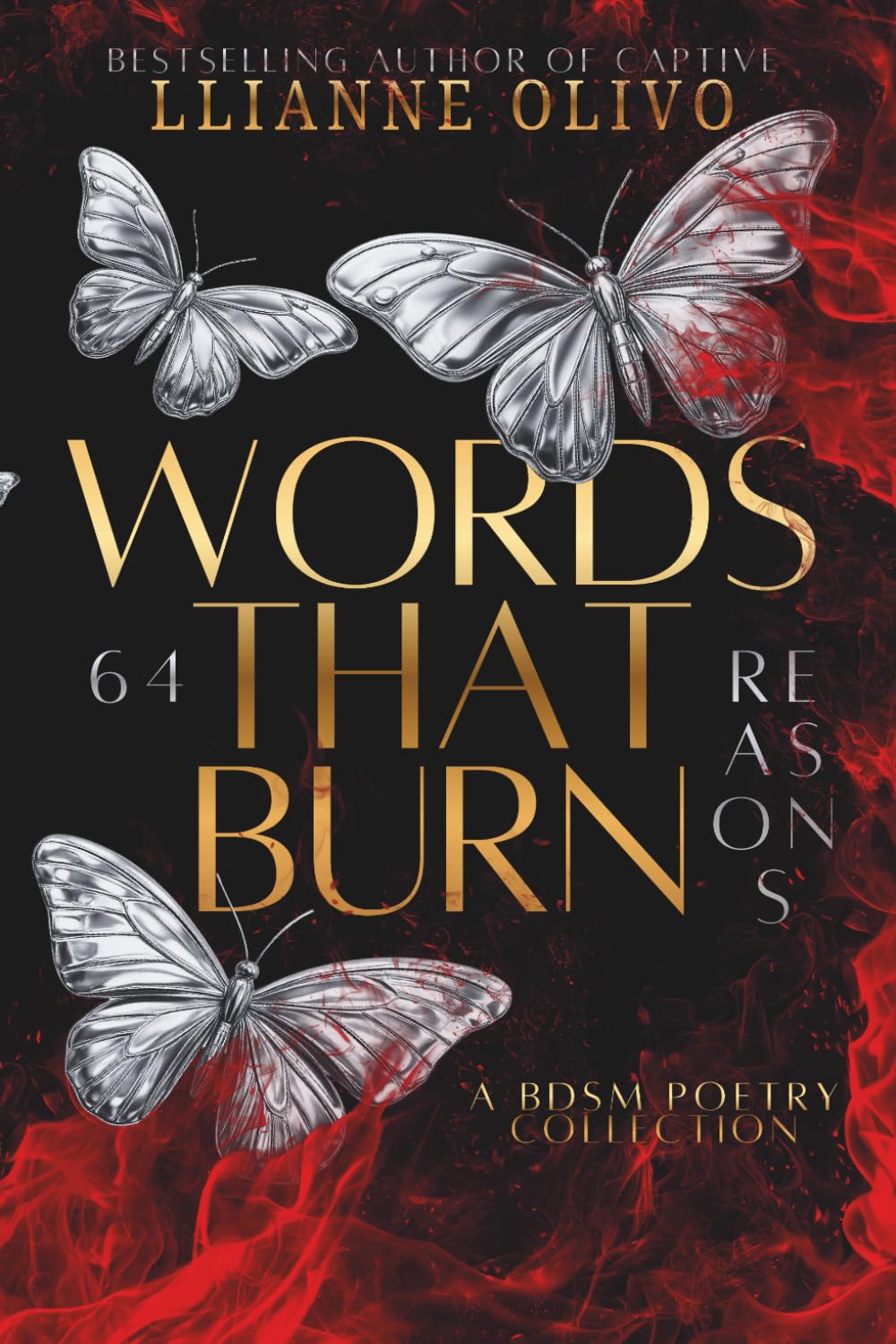 64 Reasons to Stay Wet: Words That Burn (BDSM Poetry Collection)