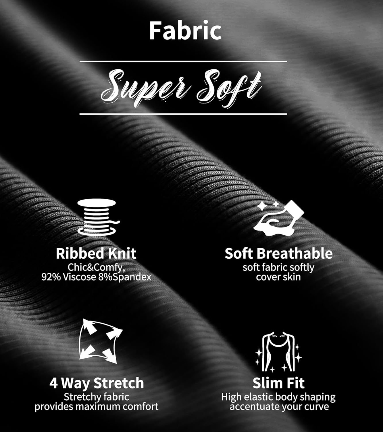 Womens Racerback Ribbed Tank Top Camisole with Built in Bra Running Yoga Sport Bra Athletic Slim Sleeveless Summer Top - Image 5