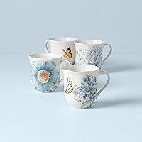 Vista 3 de Lenox 833418 Butterfly Meadow - Juego de tazas (4 piezas)