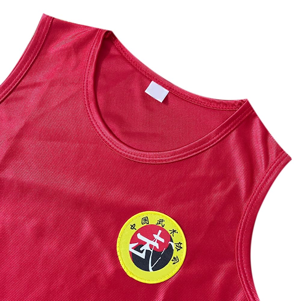 Unisex Bambini Set di Uniformi da Boxe Adulto Muay Thai Sanda Abbigliamento da Competizione Prestazioni Tuta Pantaloncini Gilet ad Asciugatura Rapida Top