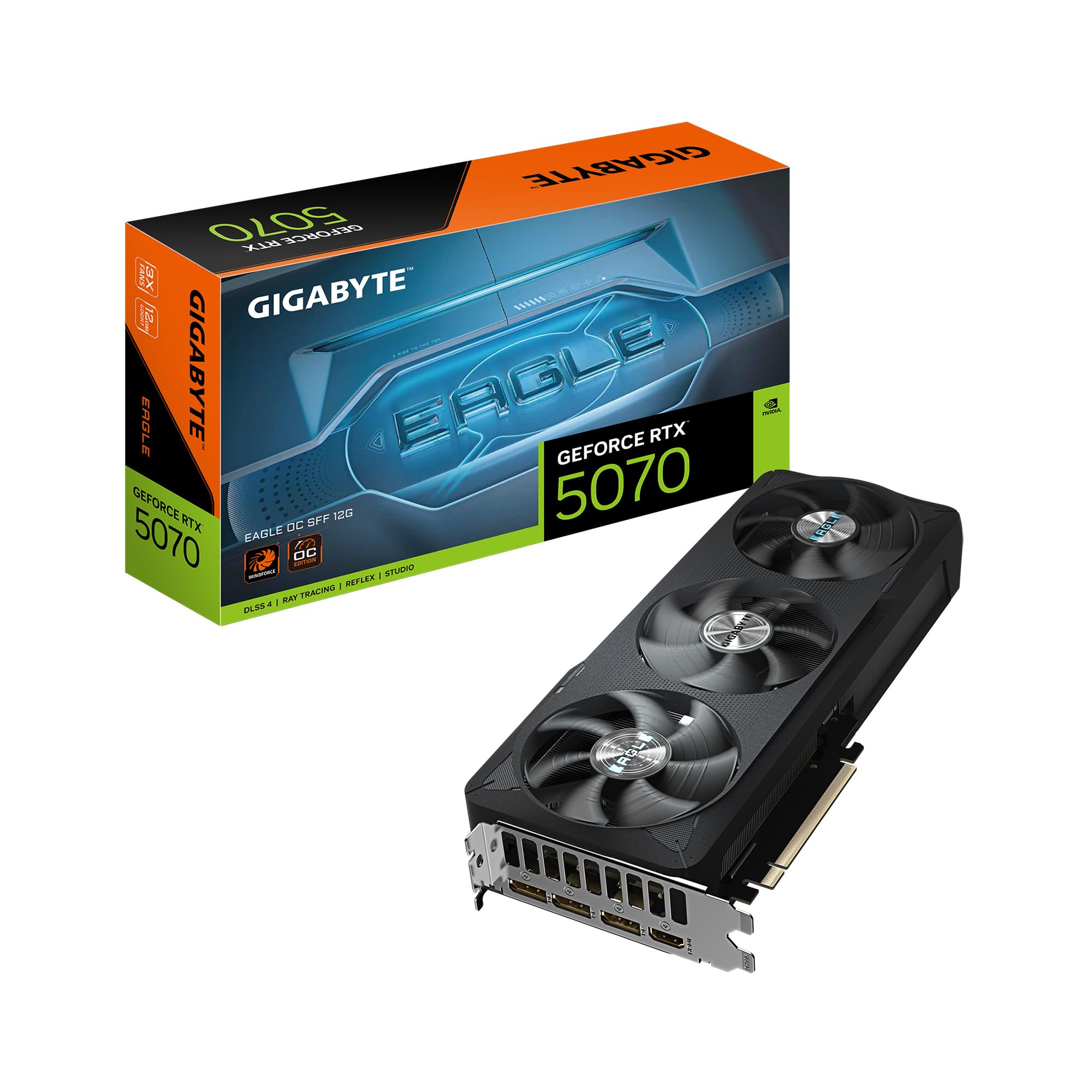 Amazon | GIGABYTE GeForce RTX 5070 Eagle OC SFF 12G グラフィック