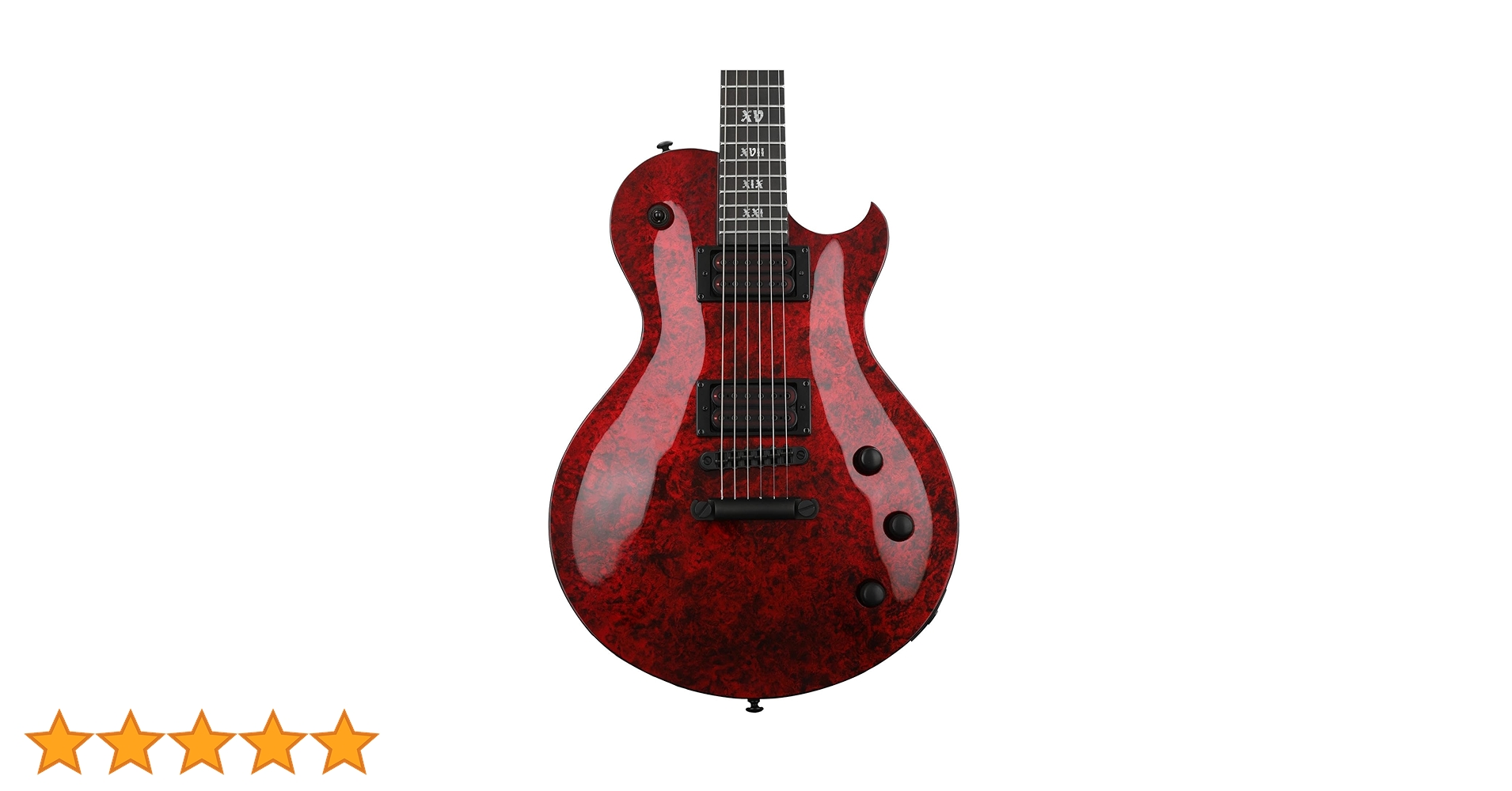 Schecter エレキギター レッド Schecter C-7 FR-S Apocalypse Electric Guitar - Red Reign