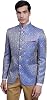 WINTAGE Men's Banarasi Rayon Cotton Festive and Casual Bandhgala Jodhpuri Blazer :Red1