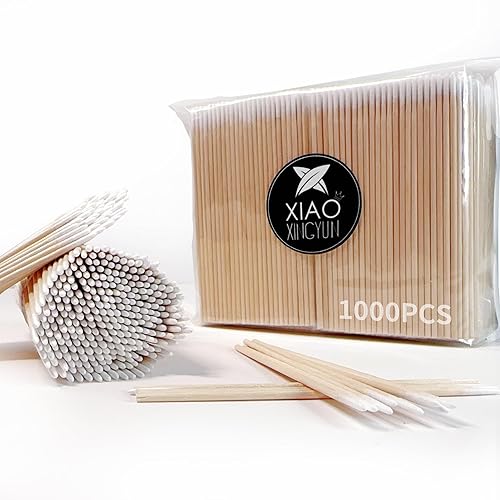 1000PCS Pointed Cotton Swabs - Precision Tip Cotton Swabs -