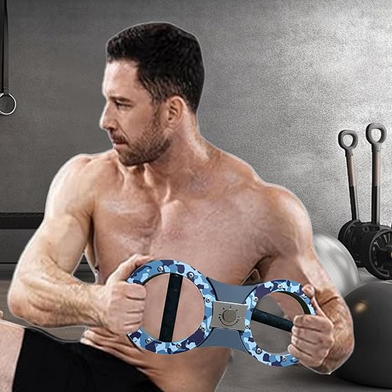 Burn Machine - Arm Strength Trainer & Muscle Building Device, Forearm & Wrist Training Chest Shoulder Trainer for Home Gym