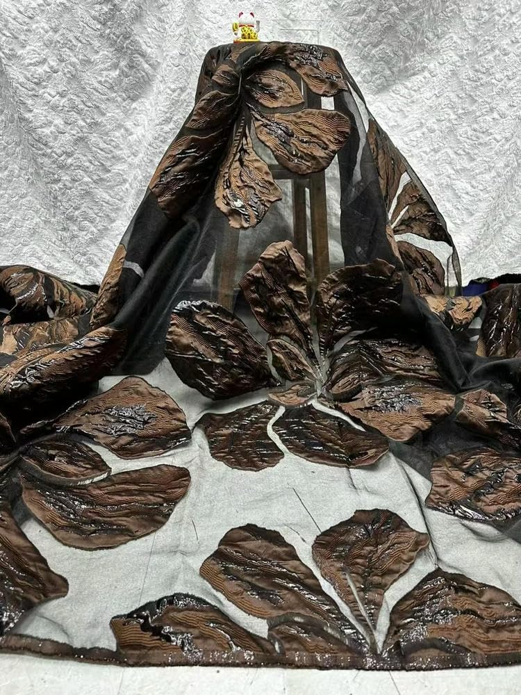 Afrykańska żakardowa brokatowa koronka tkanina organza koronkowa tkanina na imprezę sukienka materiał do szycia