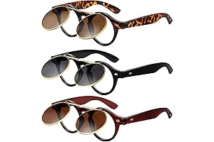 DWAYNE WAYNE RETRO ROUND GOGGLES