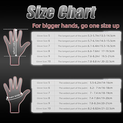 Miniatura 5 de Sportout Goalie Gloves Goalkeeper Gloves with Fingersave Soccer Gloves Breathable Soccer Goalie Gloves 4mm Latex for Kids Youth and Adult