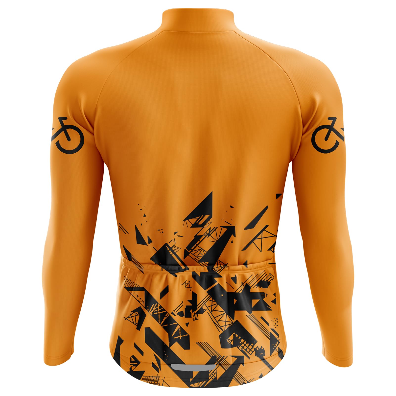 Ropa Ciclismo Otoño/Invierno/Primavera para Hombre Ciclismo Maillot MTB de Manga Larga y Culotte Pantalones Acolchado 9D，9D Gel Pad Acolchado