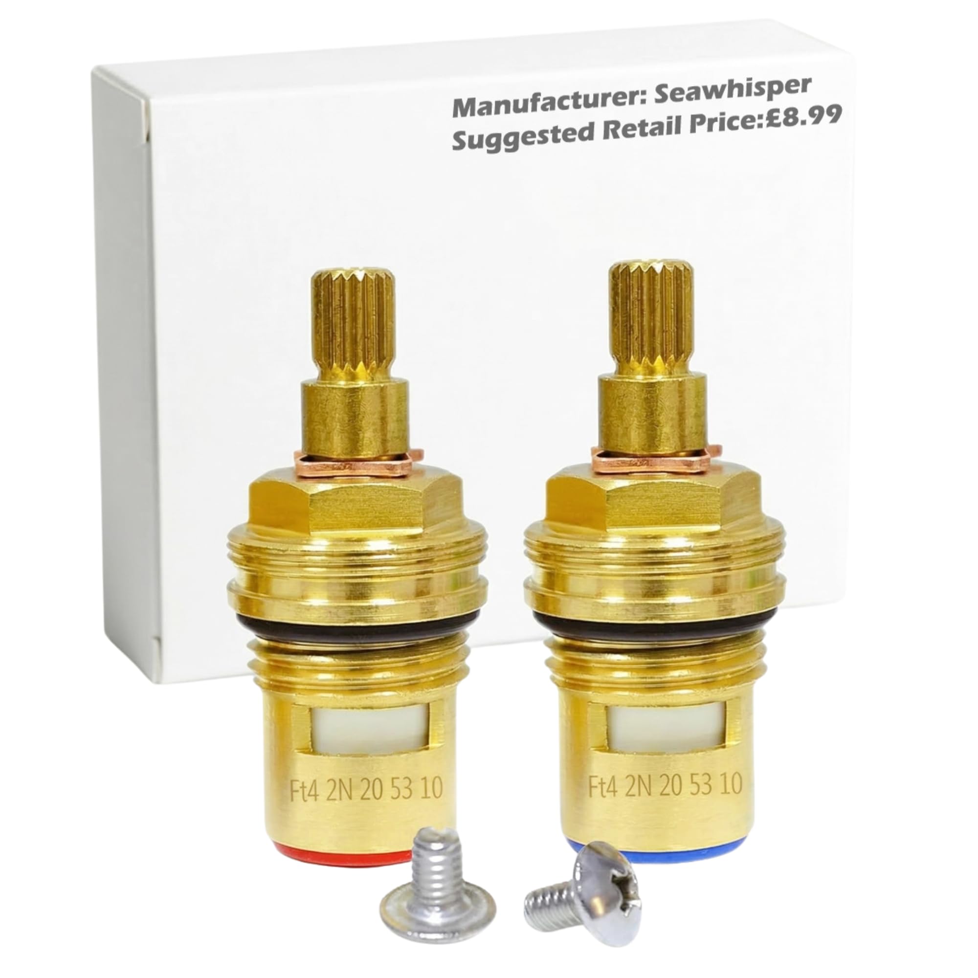 GI Replacement Brass Ceramic Disc Tap Valve Insert Gland Cartridge Quarter Turn Seawhisper