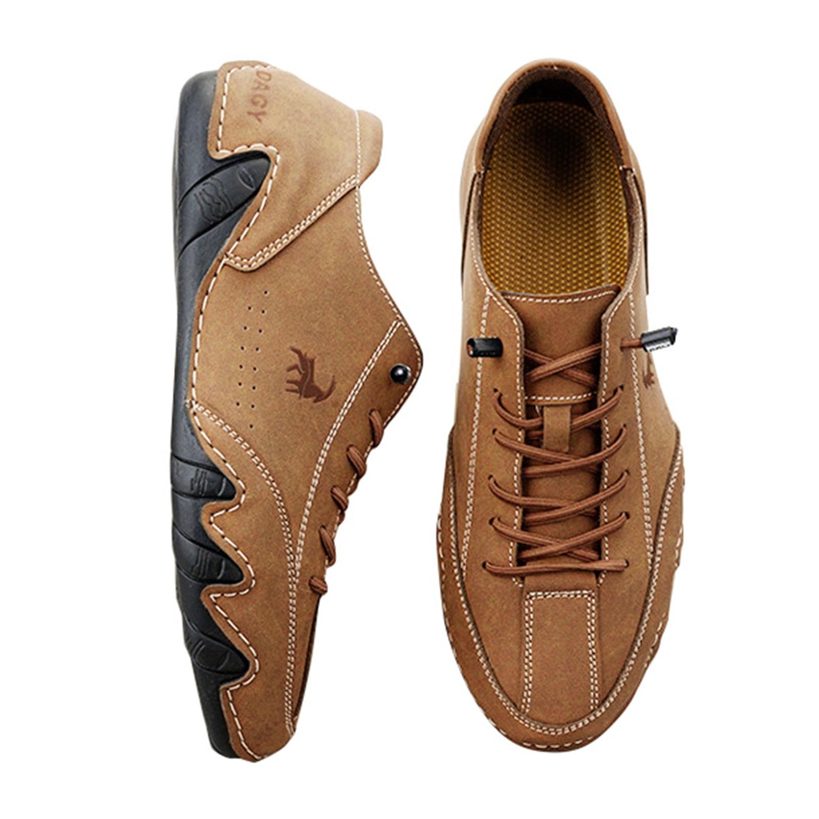 Chaussures Décontractées Hommes Pied Large Homme Slip on Baskets Soutien de La Voûte Plantaire Air Cushioned Full Running Sports Tennis et Course Tendance Extérieur Intérieur