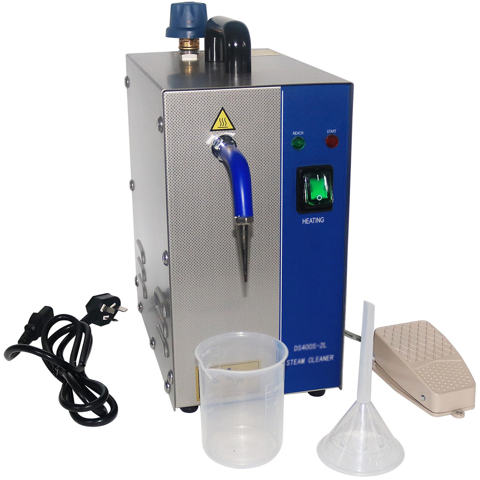 Limpiadora de joyas de acero inoxidable con vaporizador para cuidado doméstico