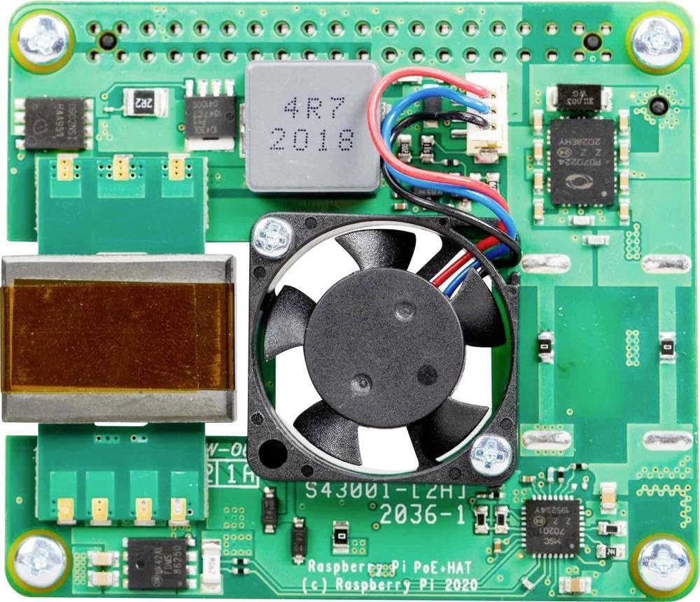 Raspberry Pi® PoE+ Hat Platine dextension