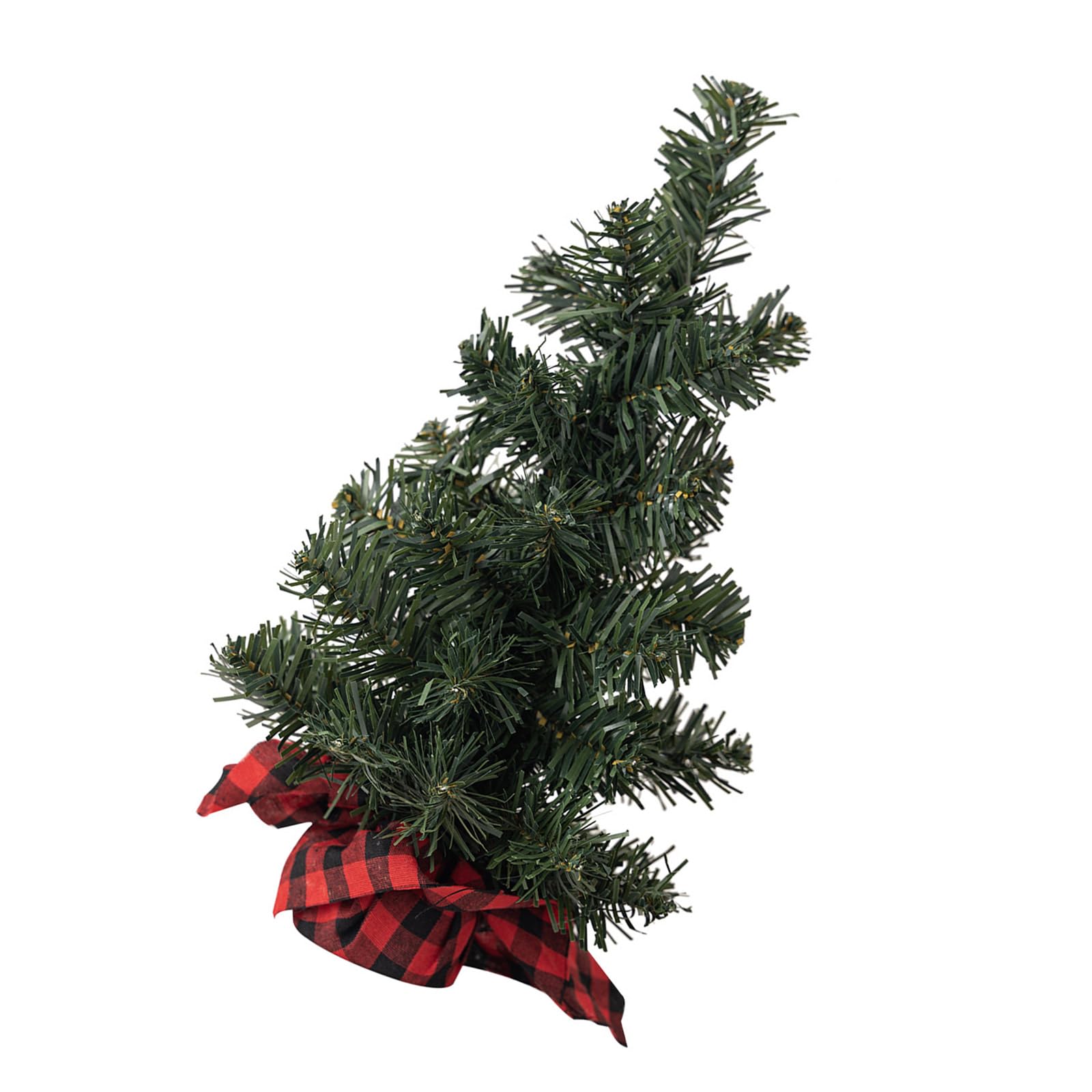 carotoe Miniature Christmas Tree with Burlap Base for Tabletop Display Holiday Season Decoration Adorment for Home Indoor Christmas Decoration