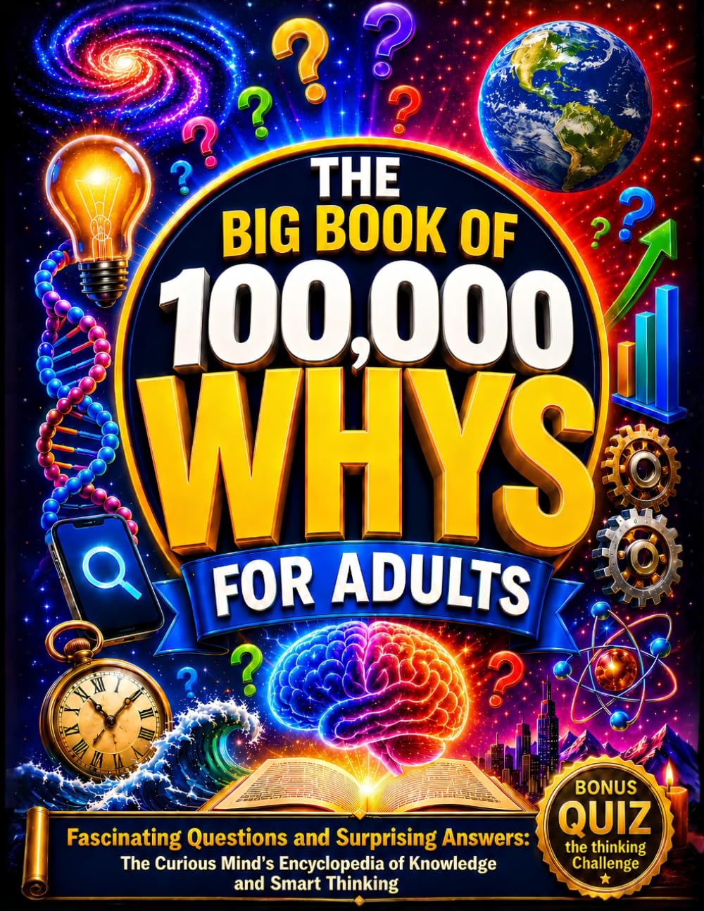 The Big Book of 100,000 Whys for Adults: Fascinating Questions and Surprising Answers: The Curious Mind's Encyclopedia of Knowledge and Smart Thinking