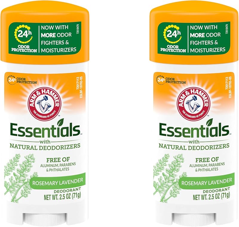 Desodorante ARM & HAMMER Rosemary Lavender, Pacote com 2