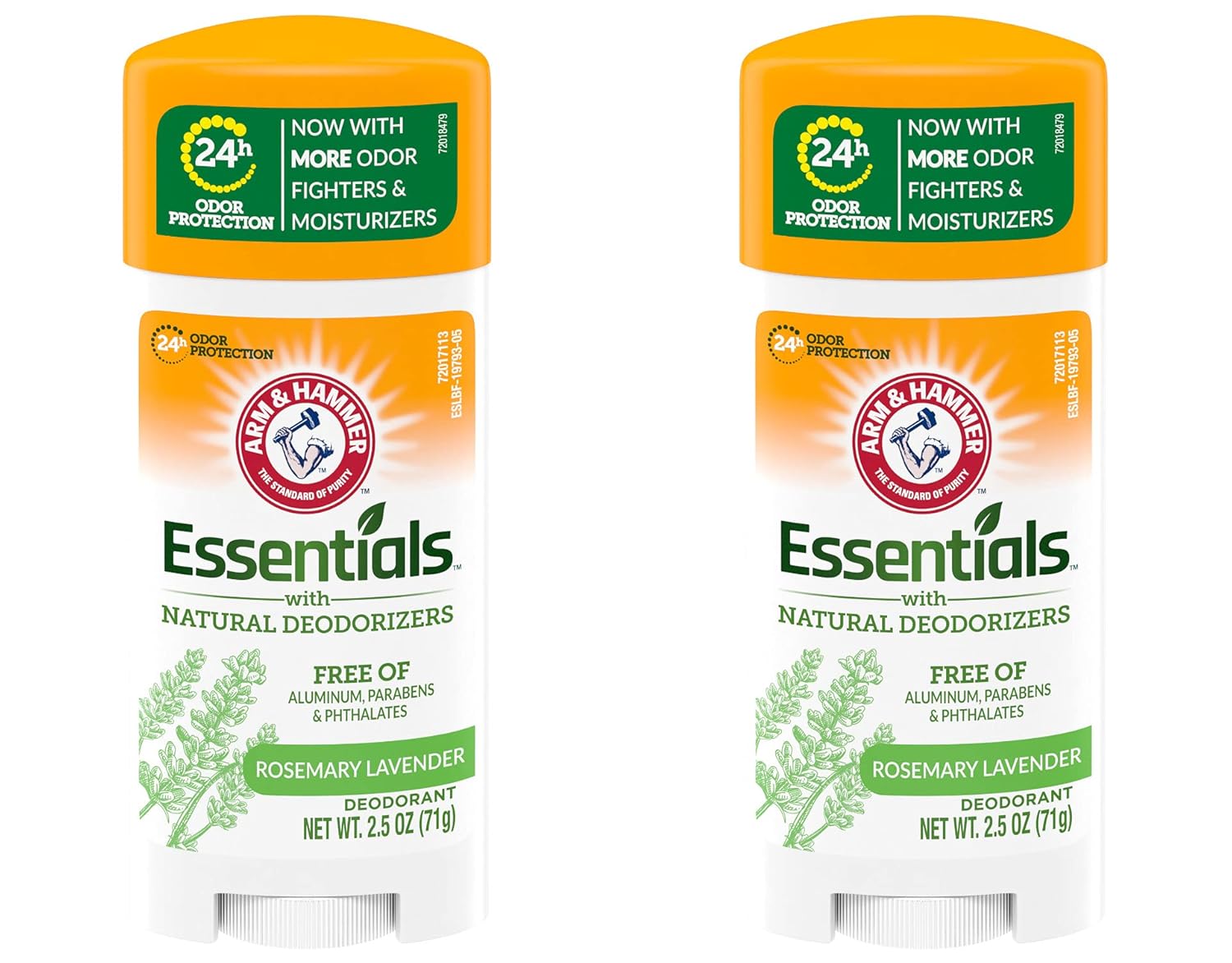 Arm Hammer Deodorant Rosemary Lavender 2 5oz 2pk