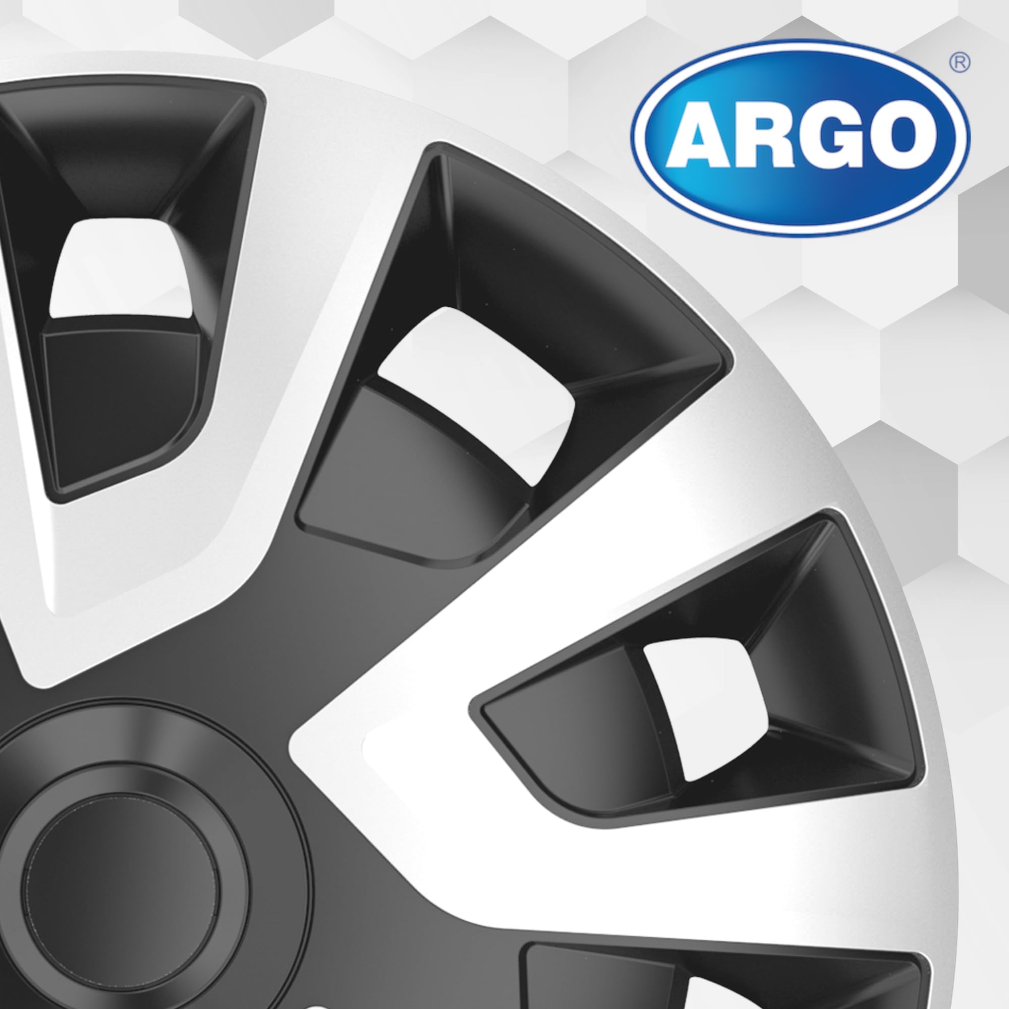 M MOTOS Set van 4 wieldoppen 14 Inch - Lach om krassen