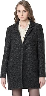 vero moda Polyester ' Women's Standard Length' A-Line Coat-picture-17