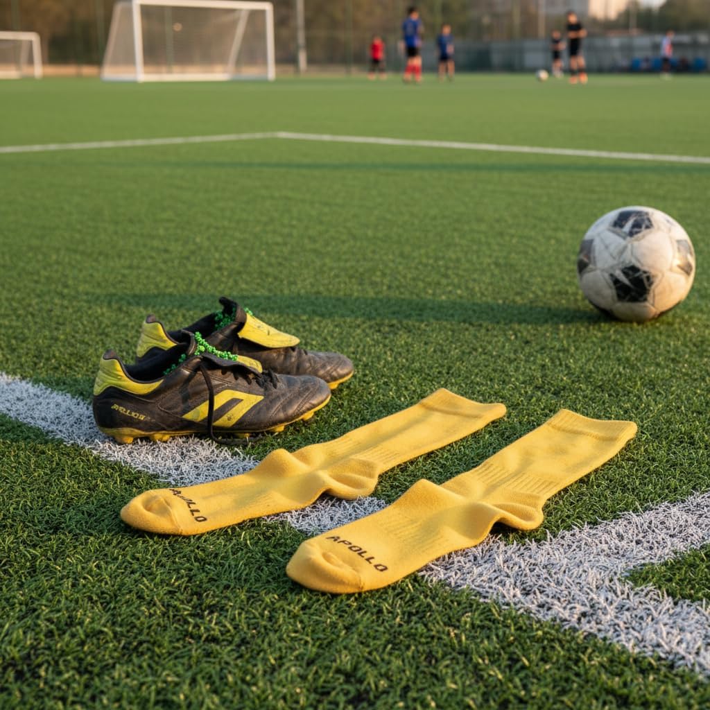 01 Par Meião Futebol Menino Infantil Juvenil Bebê Cano Alto Longo Atoalhado Em Algodão Original Apollo 01 Par Meião Futebol Menino Infantil Juvenil Bebê Cano Alto Longo Atoalhado Em Algodão Original Apollo