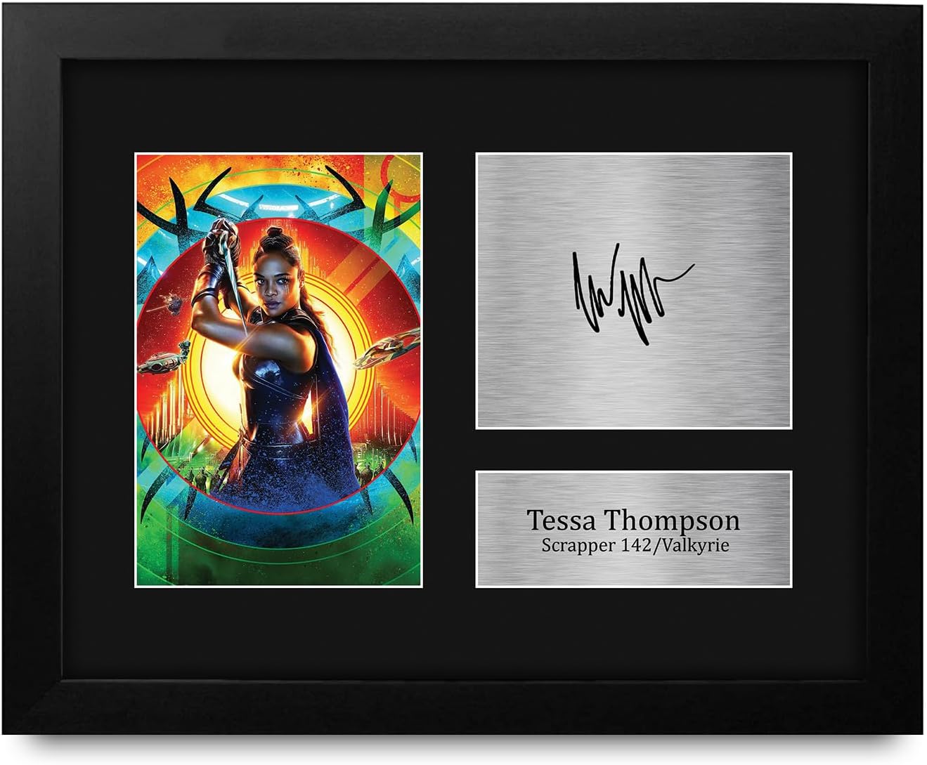 HWC Trading Tessa Thompson Thor Gifts Printed Signed Autograph Picture for Movie Memorabilia Fans - US Letter (ID-009008)