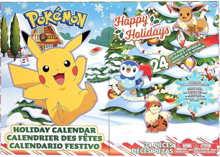 Pokemon TCG: 2022 Holiday Advent Calendar : Amazon.ca: Home
