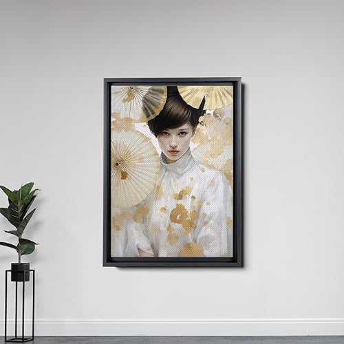 Miniatura 5 de Original Ginkgo biloba Print On Canvas, Modern Textured Gold Wall Art, Abstract Gold Leaves Print, Living room Wall Decor, Modern Print On Canvas,