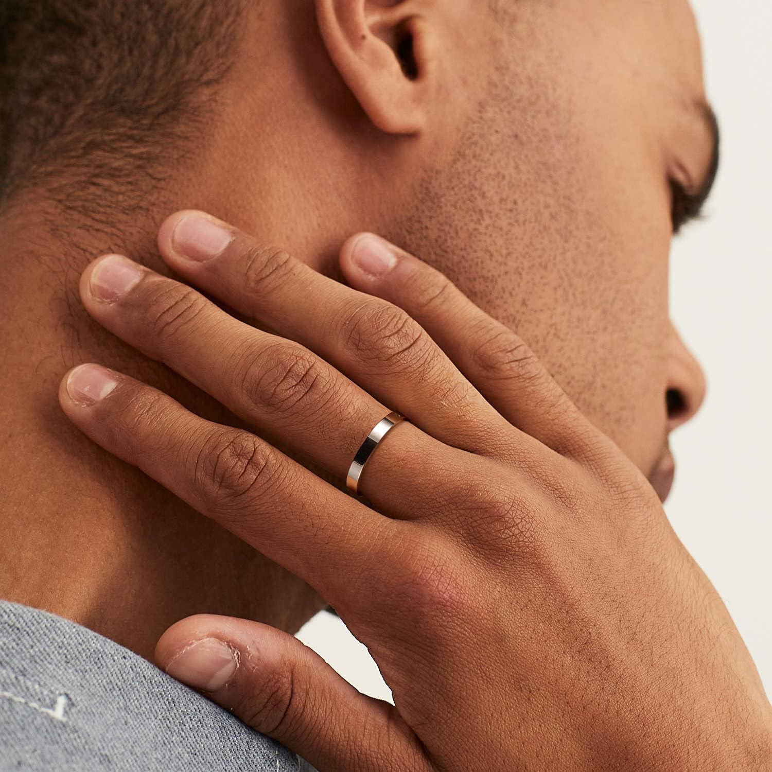 NOKMIT 3mm 14K Gold Filled Rings for Women Dainty Gold Stacking Stackable Band Thin Gold Thumb Pinky Finger Ring Non Tarnish Comfort Fit Size 4 to 11 - Image 8