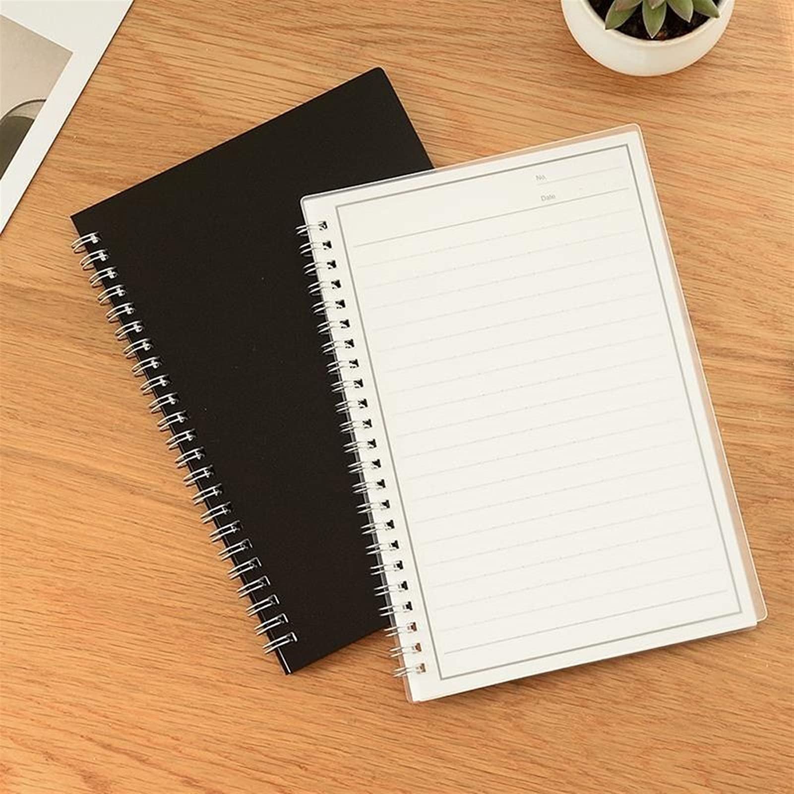 SePKUs Cuaderno de composición Cuaderno borrable Ambiental A5 Bobina de escritura repetible Diario Cuaderno Papelería Cuaderno de negocios (Azul 21 * 14,8 cm)