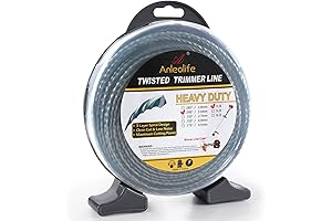 A ANLEOLIFE Pound Heavy Duty Twisted .095-inch-by-393-ft Dual Core String Spiral Trimmer...