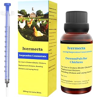 Poultry Chicken Supplies, Effective for Chickens of All Ages and Sizes 30 mL